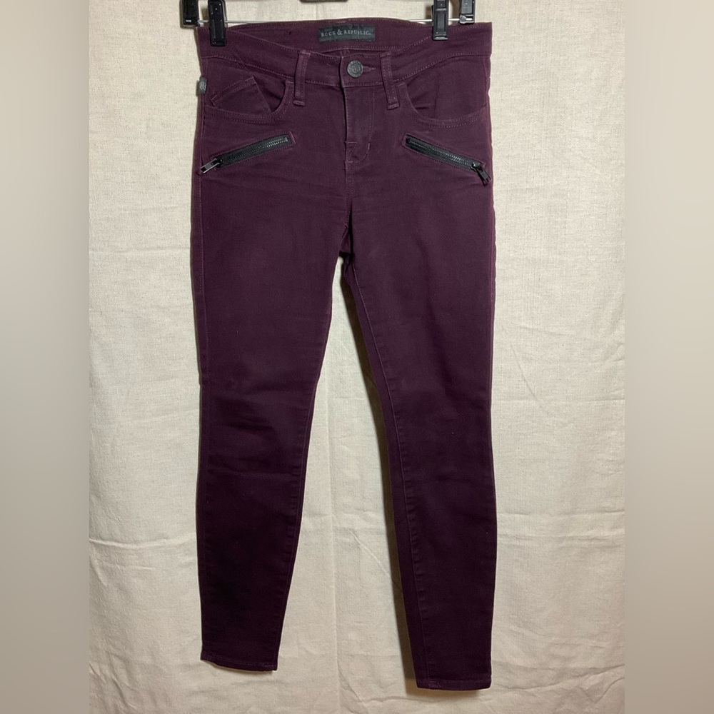 Rock & Republic Kashmiere Women Jean Pant, Sz: 2